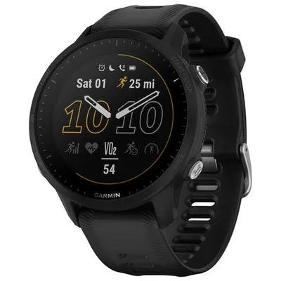 Garmin Forerunner 955 46.5mm GPS Watch with Heart Rate Monitor - Black
