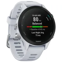 Garmin Forerunner 255S Music 41mm GPS Watch with Heart Rate Monitor - Whitestone