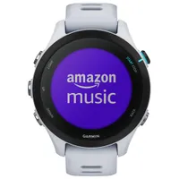 Garmin Forerunner 255S Music 41mm GPS Watch with Heart Rate Monitor - Whitestone