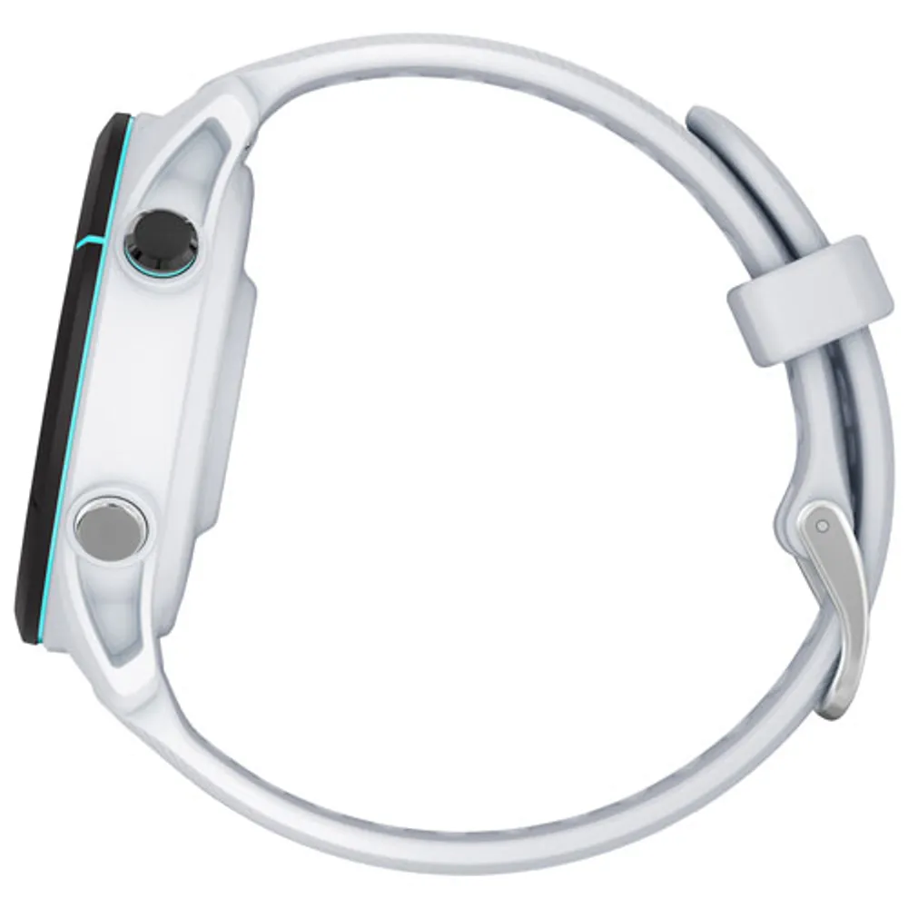 Garmin Forerunner 255S Music 41mm GPS Watch with Heart Rate Monitor - Whitestone