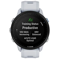 Garmin Forerunner 955 46.5mm Bluetooth Running Smartwatch - Whitestone