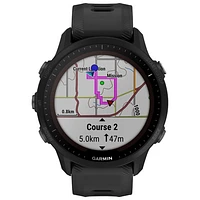 Montre intelligente Bluetooth de 46,5 mm Forerunner 955 Solar de Garmin pour la course