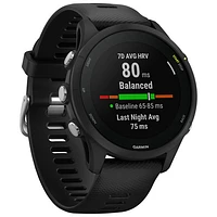 Montre intelligente Bluetooth de 46 mm Forerunner 255 Music de Garmin pour la course