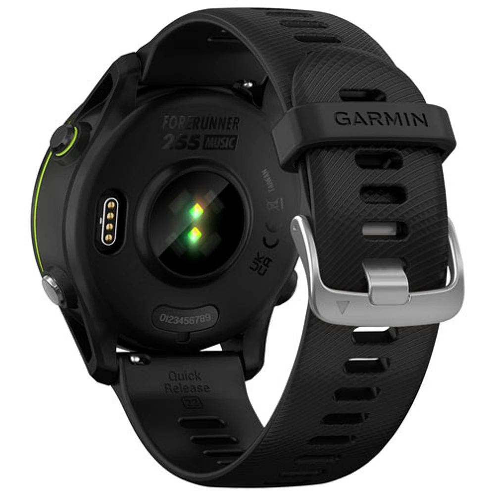 Montre intelligente Bluetooth de 46 mm Forerunner 255 Music de Garmin pour la course