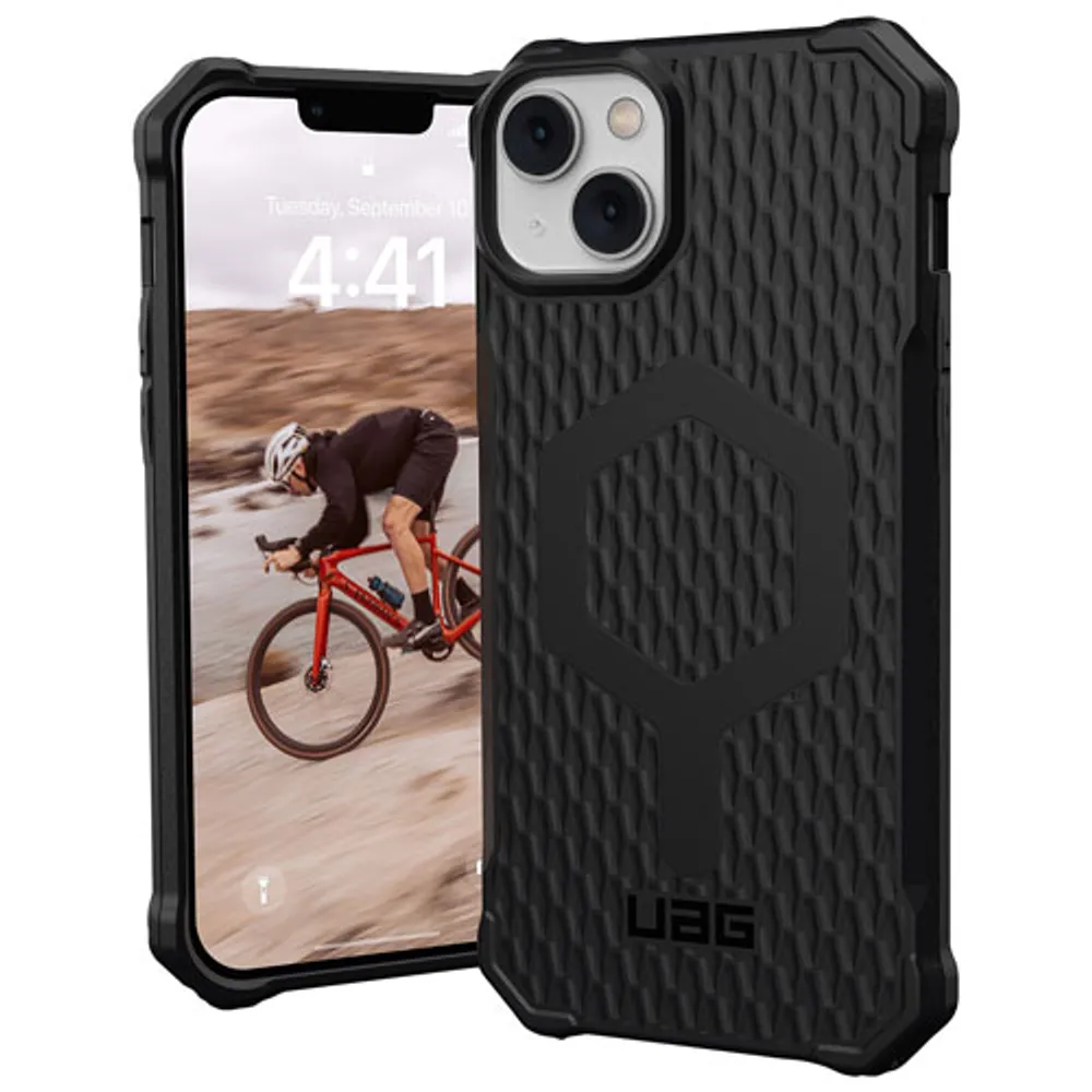 UAG Essential Armor Fitted Soft Shell Case with MagSafe for iPhone 14 Plus - Black