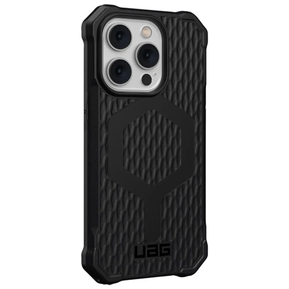 UAG Essential Armor Fitted Soft Shell Case with MagSafe for iPhone 14 Pro - Black