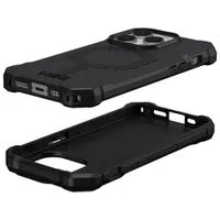 Étui souple ajusté Essential Armor d'UAG avec MagSafe pour iPhone 14 Pro - Noir