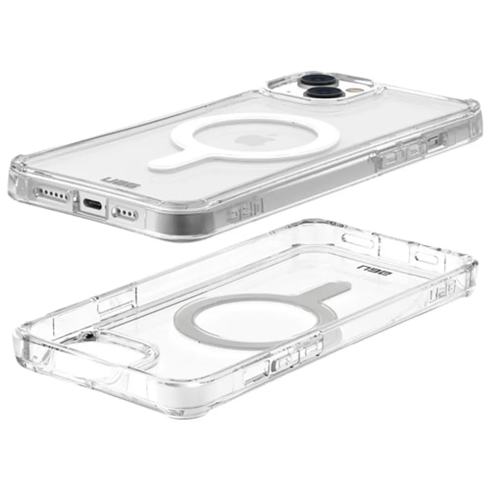 Étui rigide ajusté Plyo d'UAG avec MagSafe pour iPhone 14 Plus - Transparent