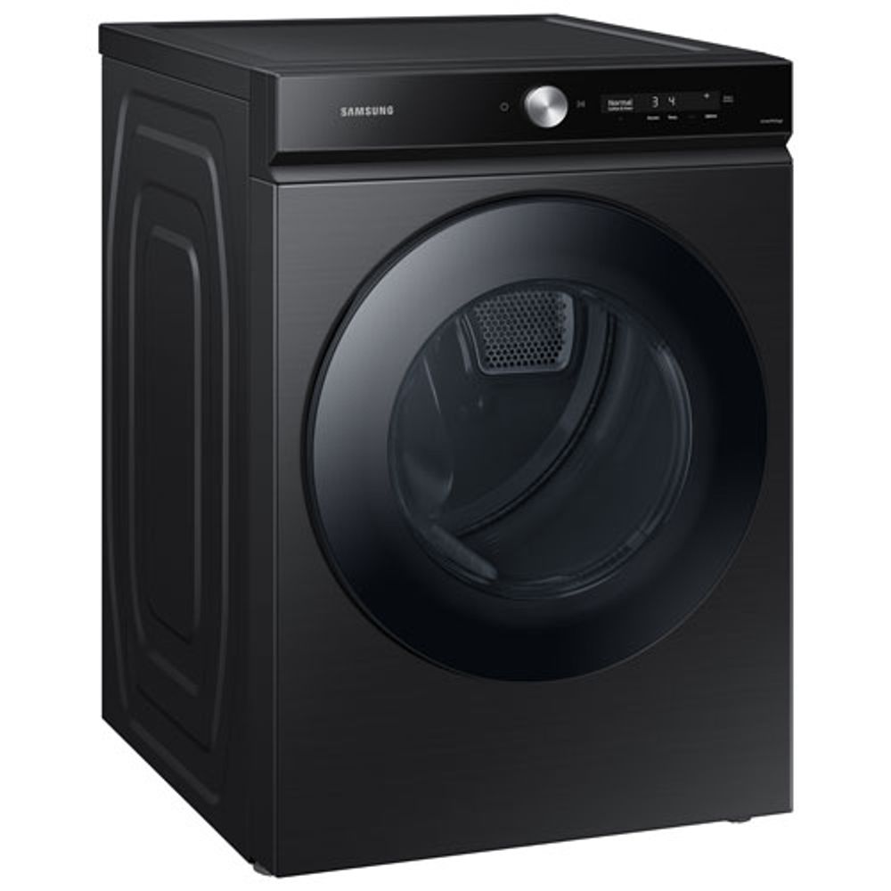 Samsung Bespoke 7.6 Cu. Ft. Electric Steam Dryer (DVE53BB8700VAC) - Black Stainless Steel