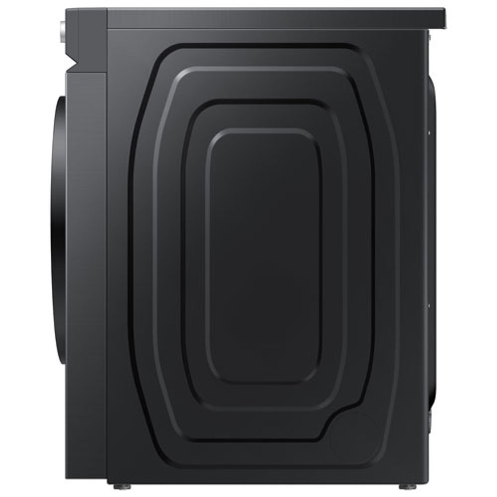 Samsung Bespoke 7.6 Cu. Ft. Electric Steam Dryer (DVE53BB8700VAC) - Black Stainless Steel