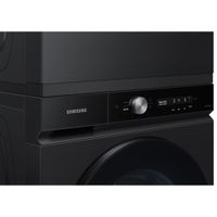 Samsung Bespoke 7.6 Cu. Ft. Electric Steam Dryer (DVE53BB8700VAC) - Black Stainless Steel