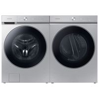 Samsung 7.6 Cu. Ft. Electric Steam Dryer (DVE53BB8900TAC) - Silver Steel