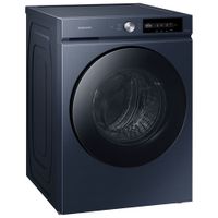 Samsung Bespoke 5.3 Cu. Ft. High Efficiency Front Load Steam Washer (WF46BB6700ADUS) - Navy