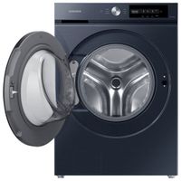 Samsung Bespoke 5.3 Cu. Ft. High Efficiency Front Load Steam Washer (WF46BB6700ADUS) - Navy