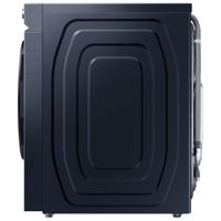 Samsung Bespoke 5.3 Cu. Ft. High Efficiency Front Load Steam Washer (WF46BB6700ADUS) - Navy