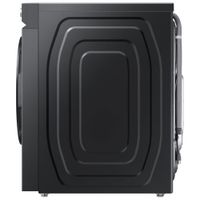 Samsung Bespoke 6.1 Cu. Ft. High Efficiency Front Load Steam Washer (WF53BB8700AVUS) -Black Stainless Steel