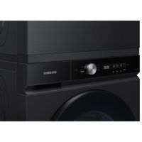 Samsung Bespoke 6.1 Cu. Ft. High Efficiency Front Load Steam Washer (WF53BB8700AVUS) -Black Stainless Steel