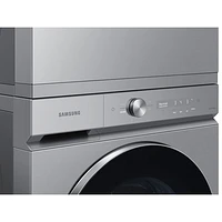 Samsung Bespoke 6.1 Cu. Ft. High Efficiency Front Load Steam Washer (WF53BB8900ATUS) - Silver Steel