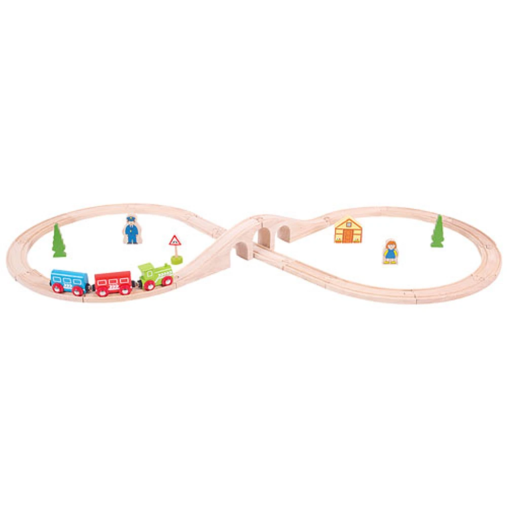 Bigjigs Figure of Eight Train Set