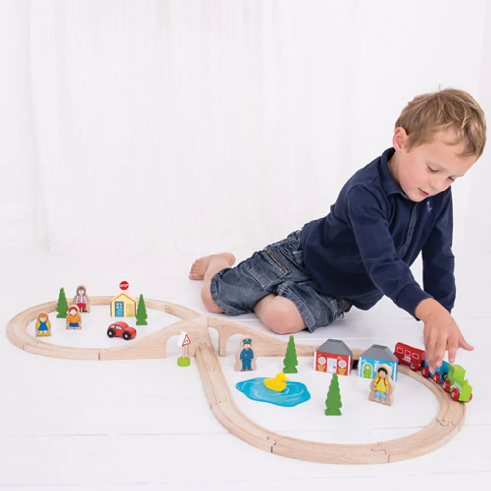 Bigjigs Figure of Eight Train Set