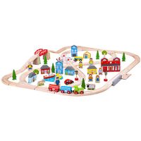 Bigjigs Toys Town and Country Train Set