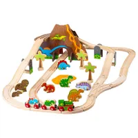 Bigjigs Toys Dinosaur Railway Set