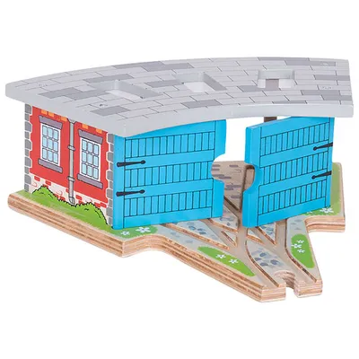 Remise triple de train de Bigjigs Toys