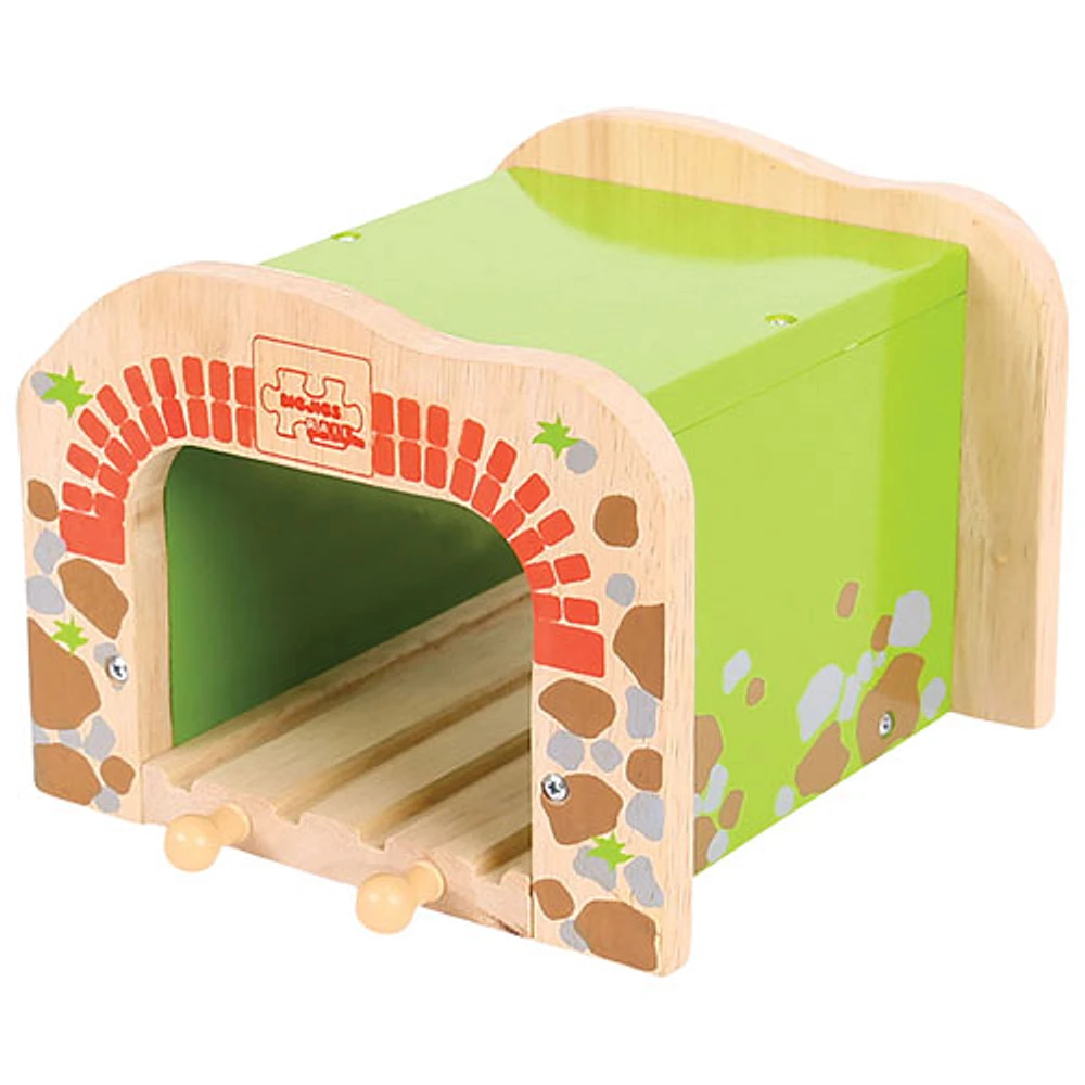 Tunnel de train double de Bigjigs Toys