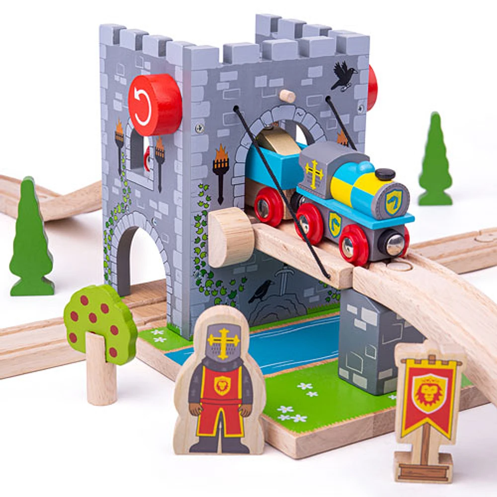 Bigjigs Toys Train Drawbridge