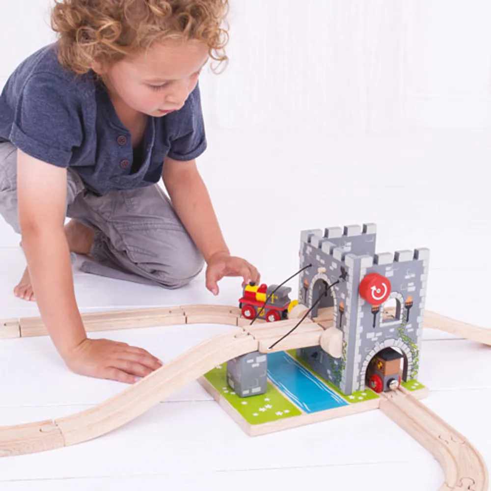 Bigjigs Toys Train Drawbridge