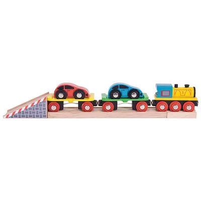 Bigjigs Toys Train Car Loader
