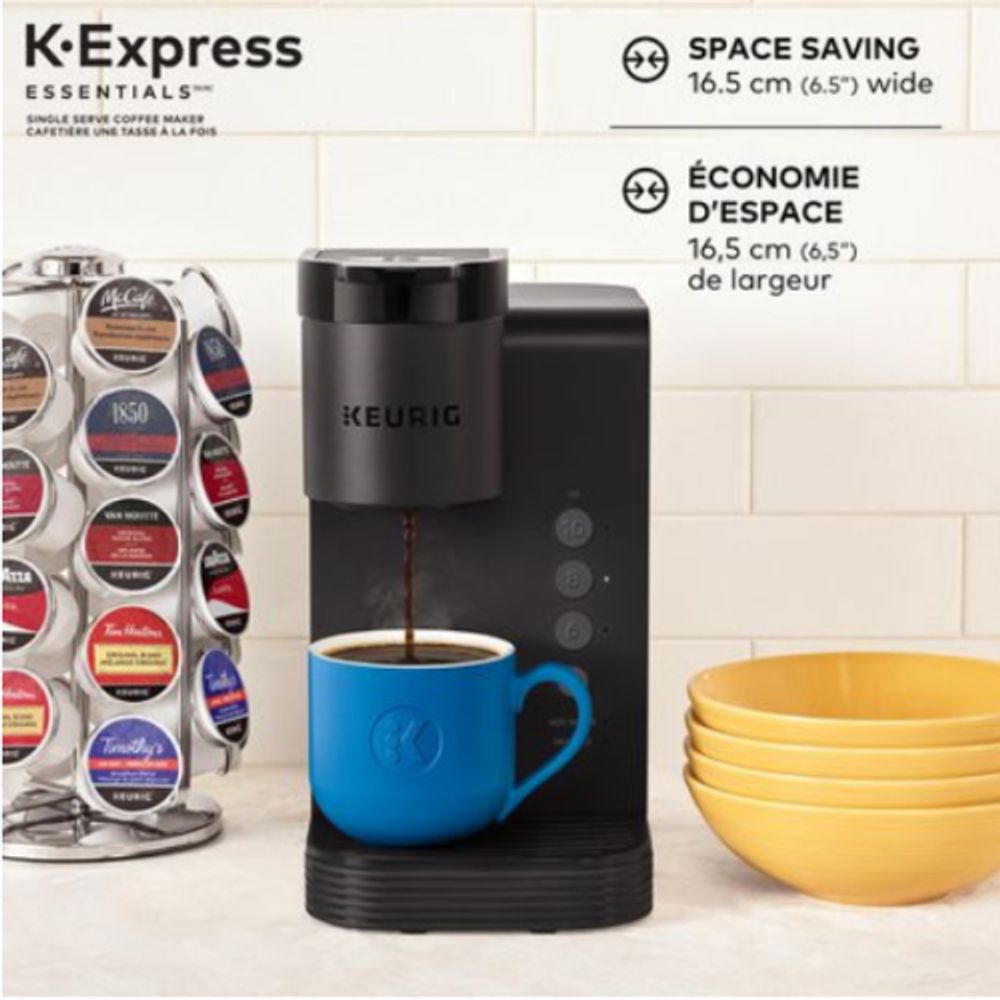 Keurig K-Express Single Serving Coffee Maker has a STRONG button