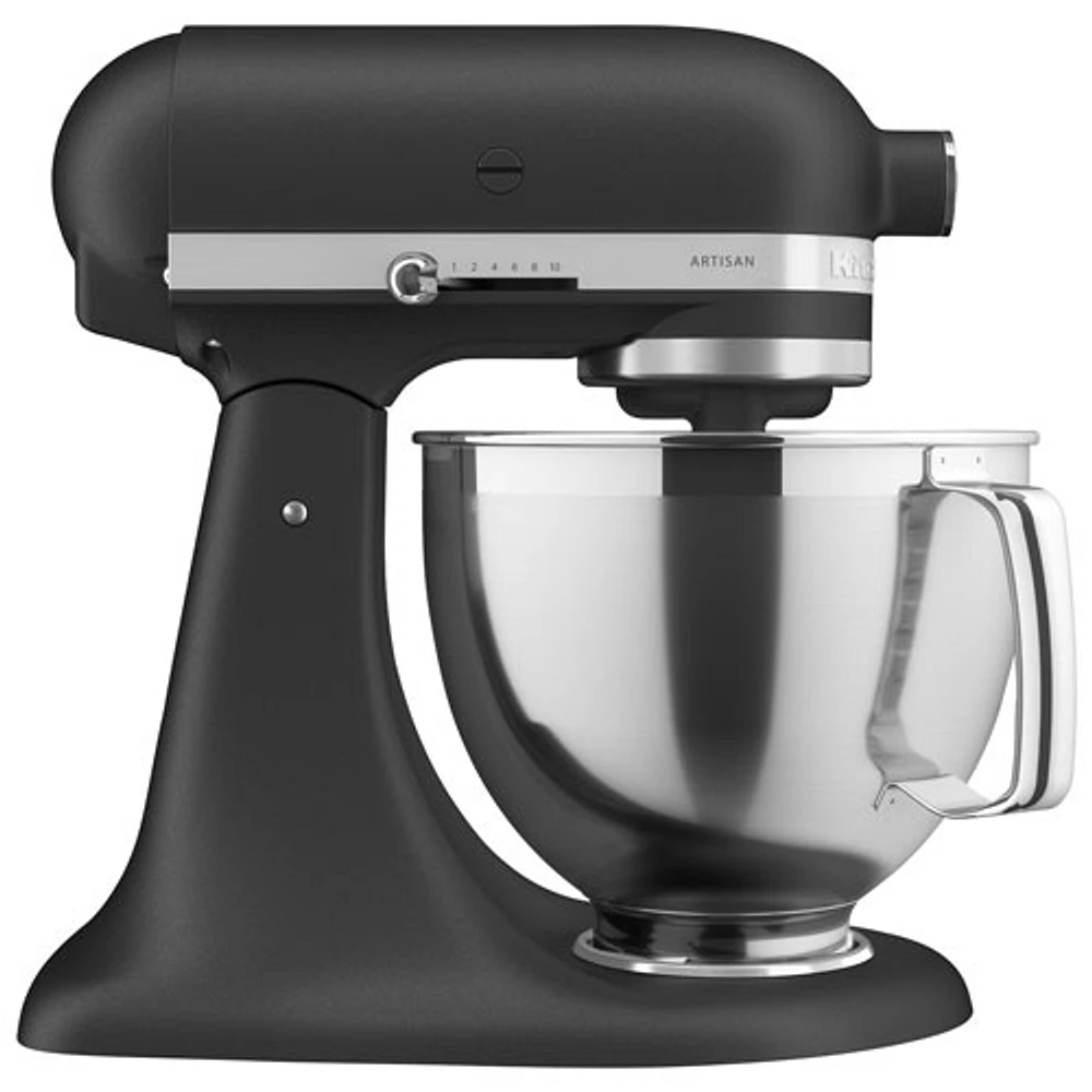 Batteur sur socle à tête inclinable Artisan de KitchenAid avec ensemble d'accessoires de qualité supérieure - 5 pte - 325 W