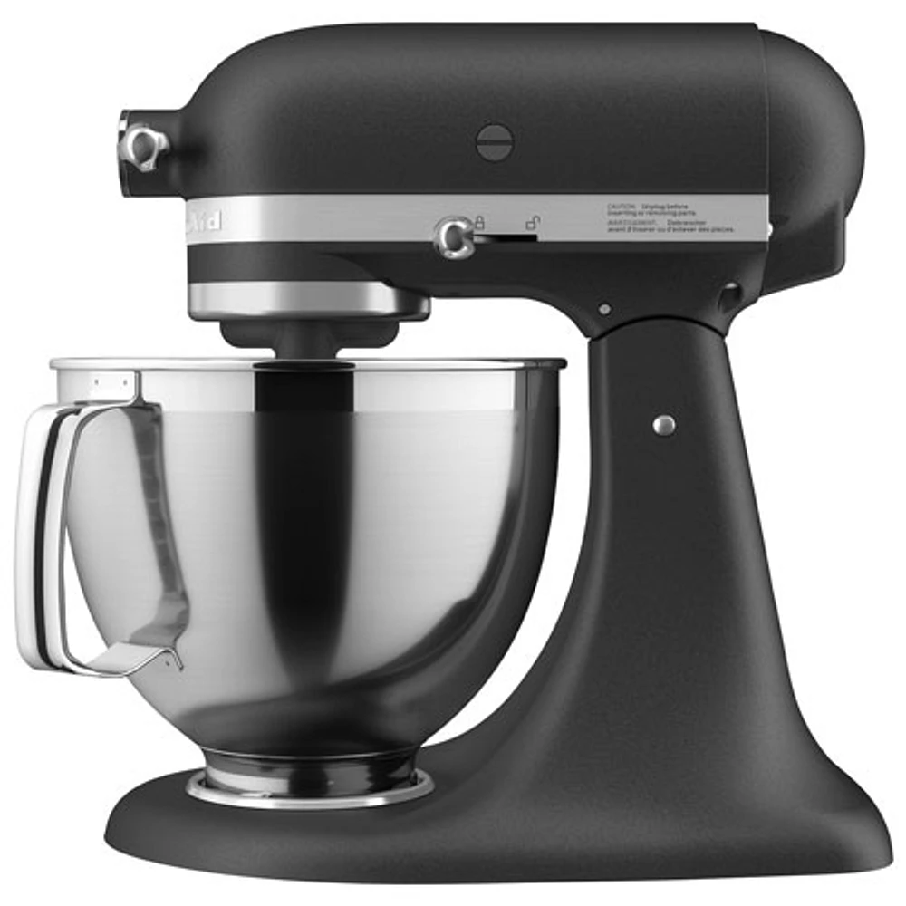 Batteur sur socle à tête inclinable Artisan de KitchenAid avec ensemble d'accessoires de qualité supérieure - 5 pte - 325 W