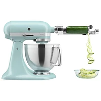 KitchenAid Artisan Tilt-Head Stand Mixer with Premium Accessory Pack - 5Qt - 325-Watt - Mineral Water Blue