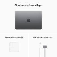 Apple MacBook Air 13.6" w/ Touch ID (2022) - Space Grey (Apple M2 Chip / 256GB SSD / 8GB RAM