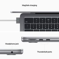 Apple MacBook Air 13.6" w/ Touch ID (2022) - Space Grey (Apple M2 Chip / 512GB SSD / 8GB RAM