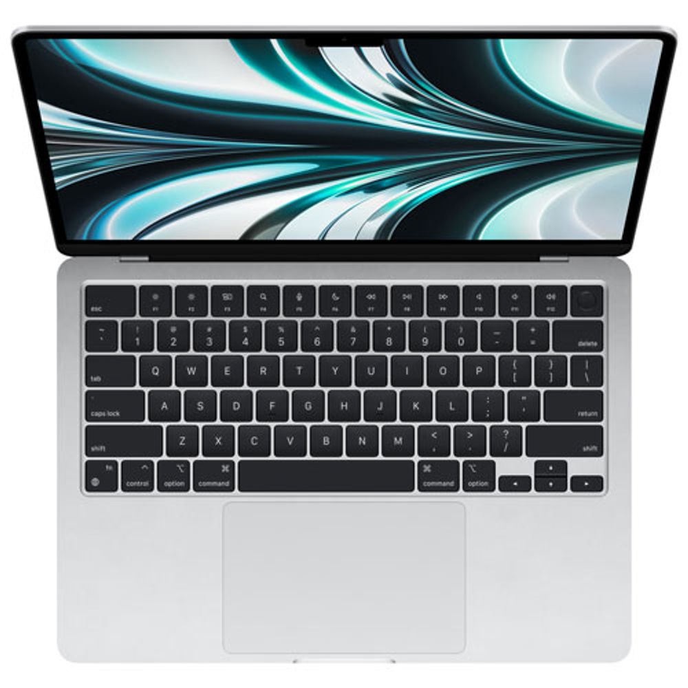Apple MacBook Air 13.6" w/ Touch ID (2022) - Silver (Apple M2 Chip / 256GB SSD / 8GB RAM