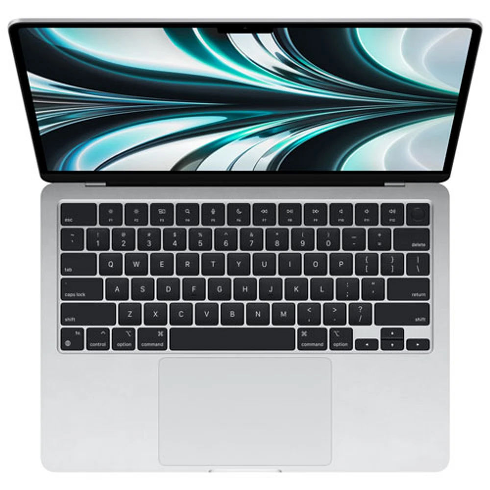 Apple MacBook Air 13.6" w/ Touch ID (2022) - Silver (Apple M2 Chip / 256GB SSD / 8GB RAM) - English