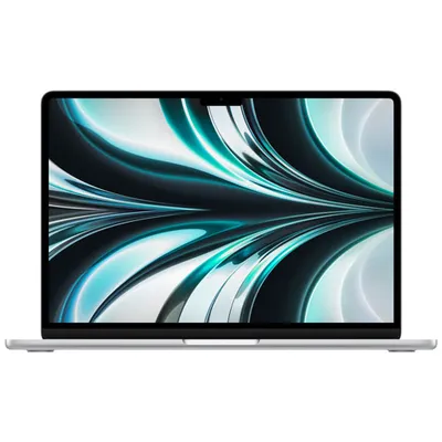 MacBook Air de 13,6 po avec Touch ID d'Apple (2022) - Argenté (puce M2 d'Apple/SSD 512 Go/RAM 8 Go) - Français