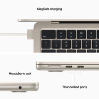 Apple MacBook Air 13.6" w/ Touch ID (2022) - Starlight (Apple M2 Chip / 256GB SSD / 8GB RAM