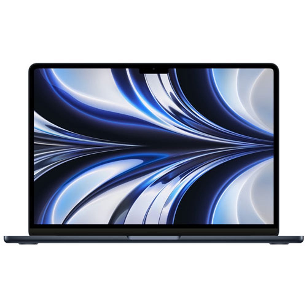 Apple MacBook Air 13.6" w/ Touch ID (2022) - Midnight (Apple M2 Chip / 256GB SSD / 8GB RAM