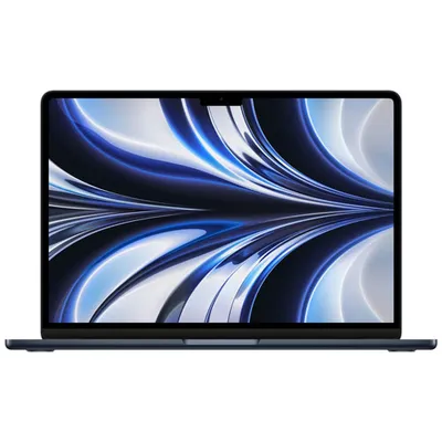 MacBook Air de 13,6 po avec Touch ID d'Apple (2022) - Minuit (puce M2 d'Apple/SSD 512 Go/RAM 8 Go) - Français