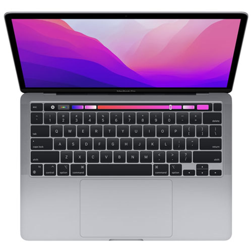 Apple MacBook Pro 13.3" w/ Touch Bar (2022) - Space Grey (Apple M2 Chip / 512GB SSD / 8GB RAM) - French