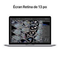 Apple MacBook Pro 13.3" w/ Touch Bar (2022) - Space Grey (Apple M2 Chip / 512GB SSD / 8GB RAM) - French