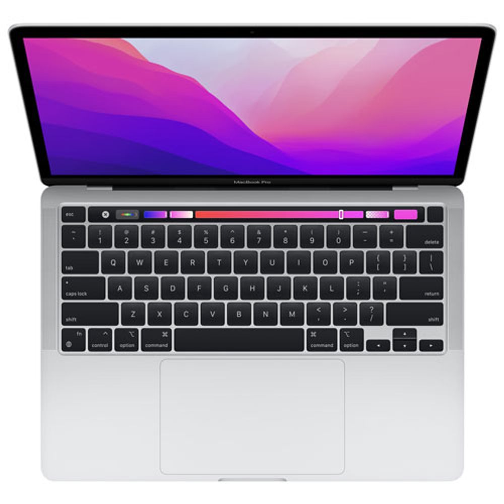 Apple MacBook Pro 13.3" w/ Touch Bar (2022) - Silver (Apple M2 Chip / 256GB SSD / 8GB RAM) - French