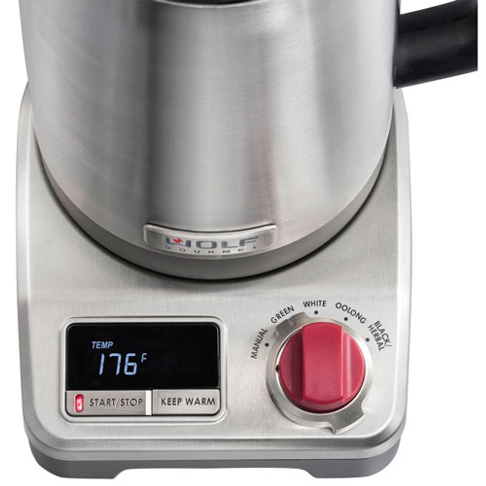 Wolf Gourmet True Temperature Electric Kettle - 1.5L - Stainless Steel