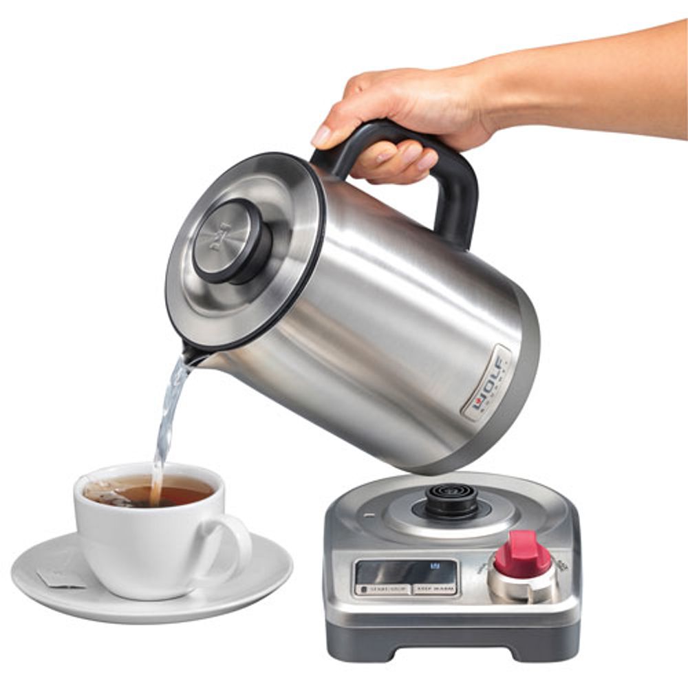 Wolf Gourmet True Temperature Electric Kettle - 1.5L - Stainless Steel