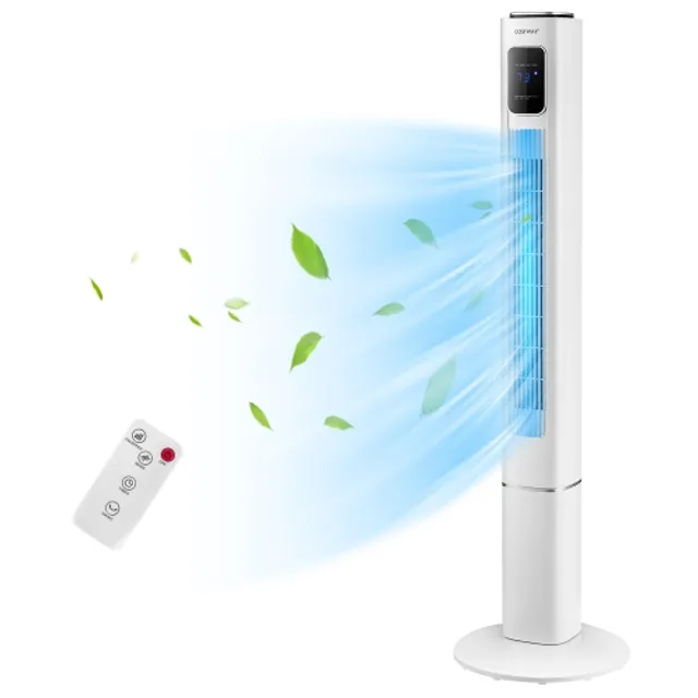 Costway Portable 48 Oscillating Standing Tower Fans w/3 Speeds Remote  Control Bladeless | Scarborough Town Centre