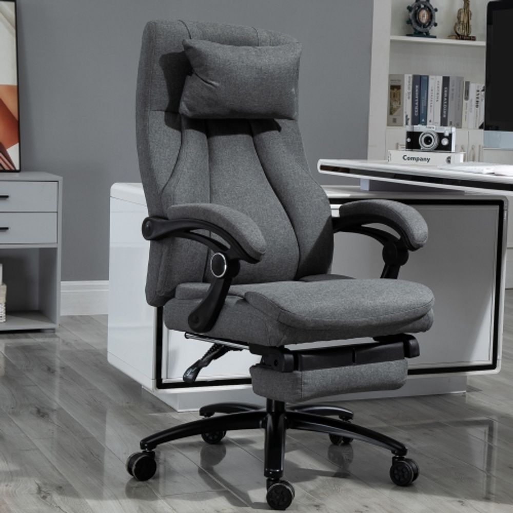 Vinsetto High Back Massage Office Chair with 7-Point Vibration